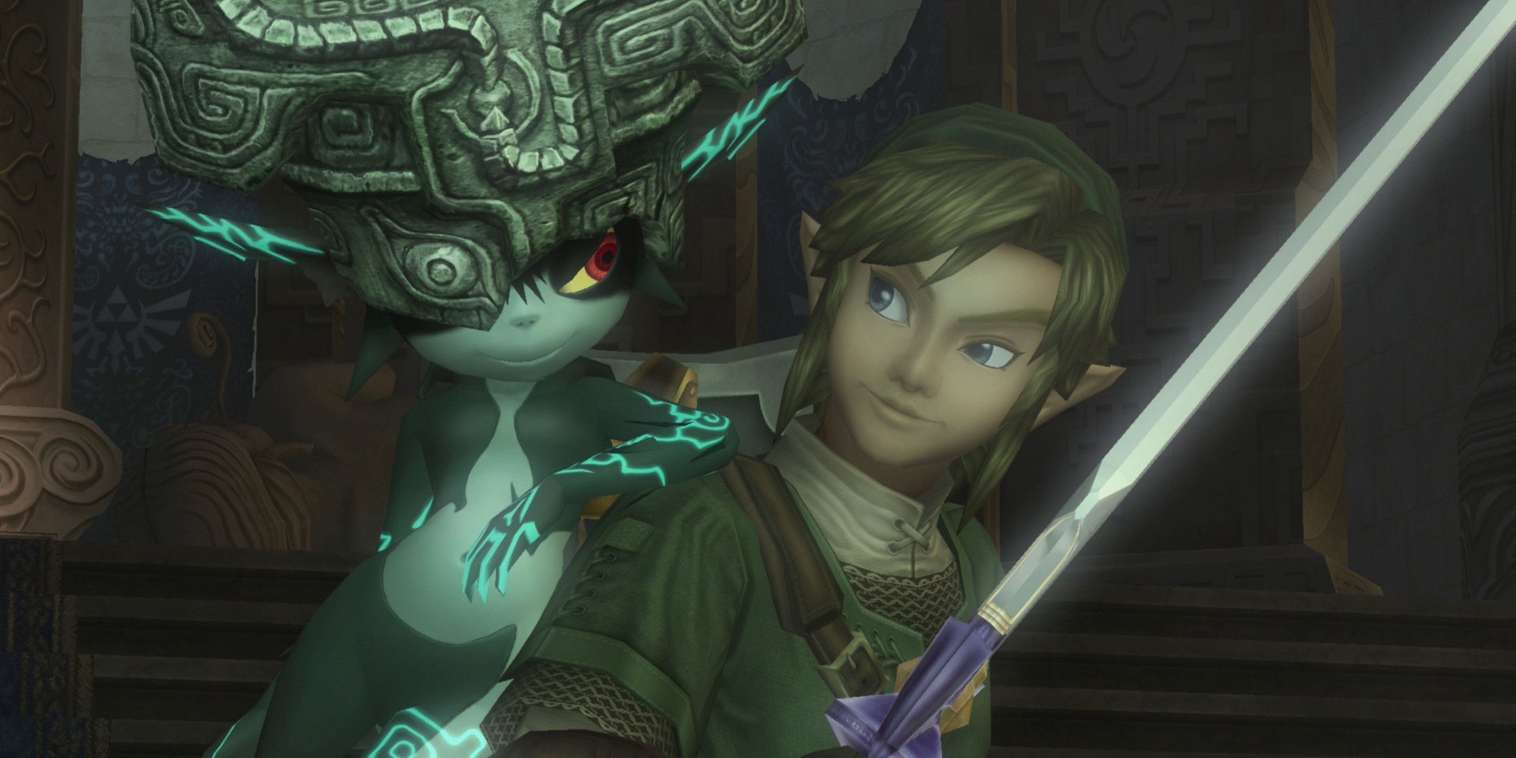 The Legend of Zelda Twilight Princess Link and Midna