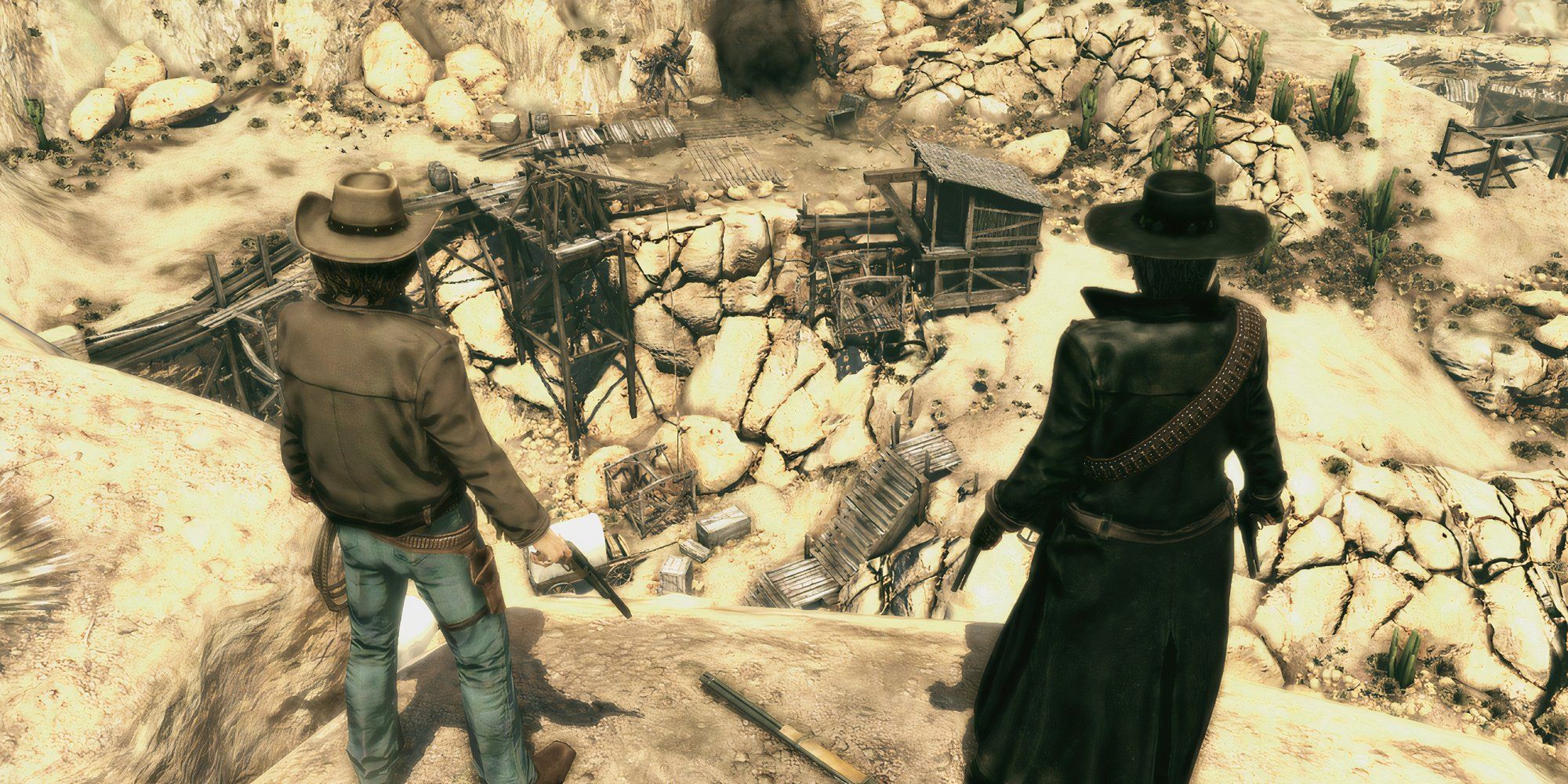 The McCall brothers in Call Of Juarez Bound In Blood