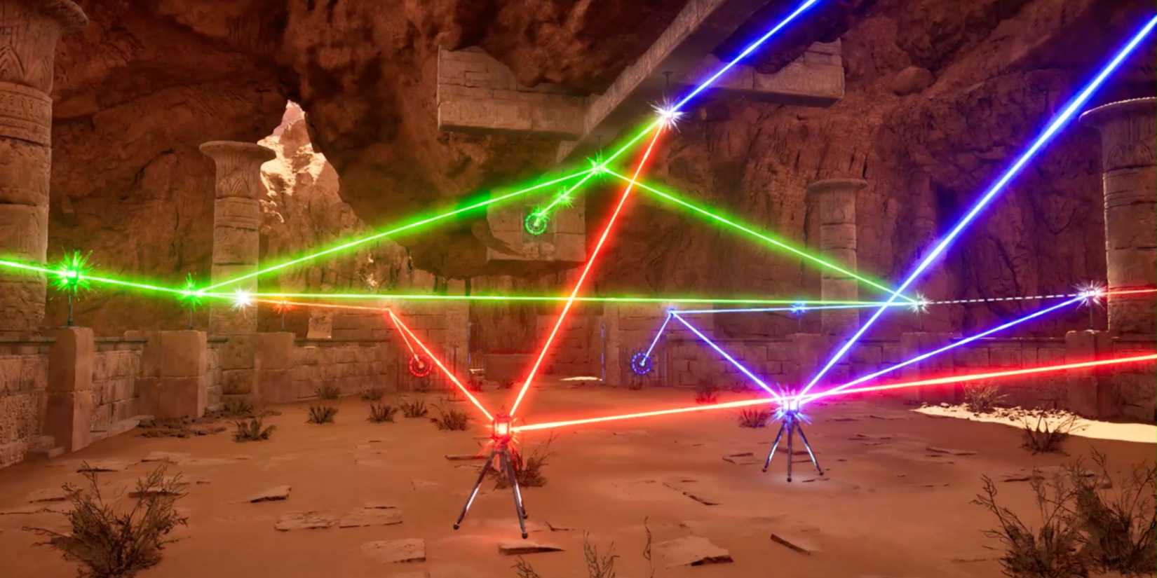 the first image of Propagation Cancelation puzzle in the talos principle 2 dlc chapter one.