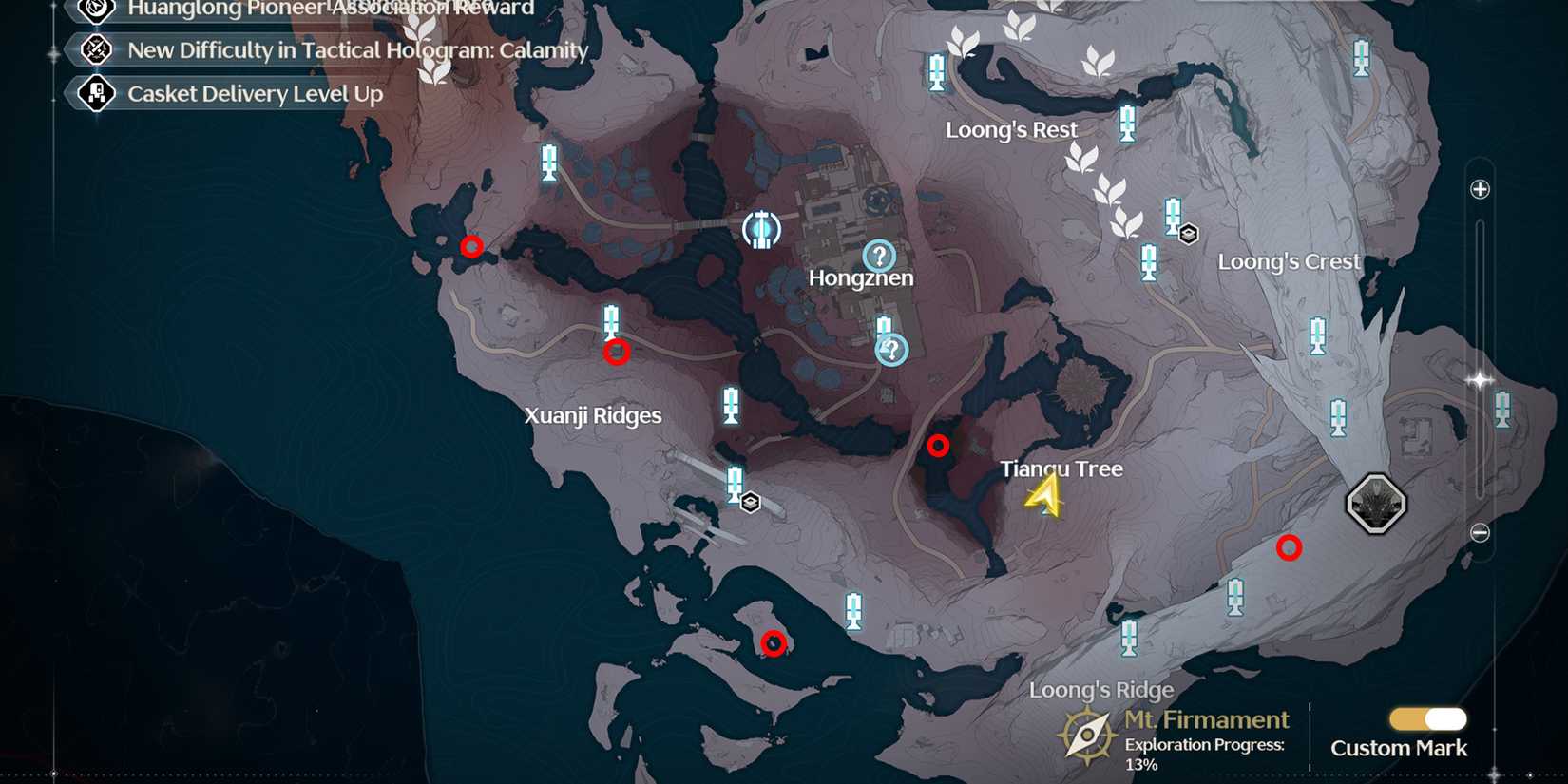 the ritual of offering locations in wuthering waves