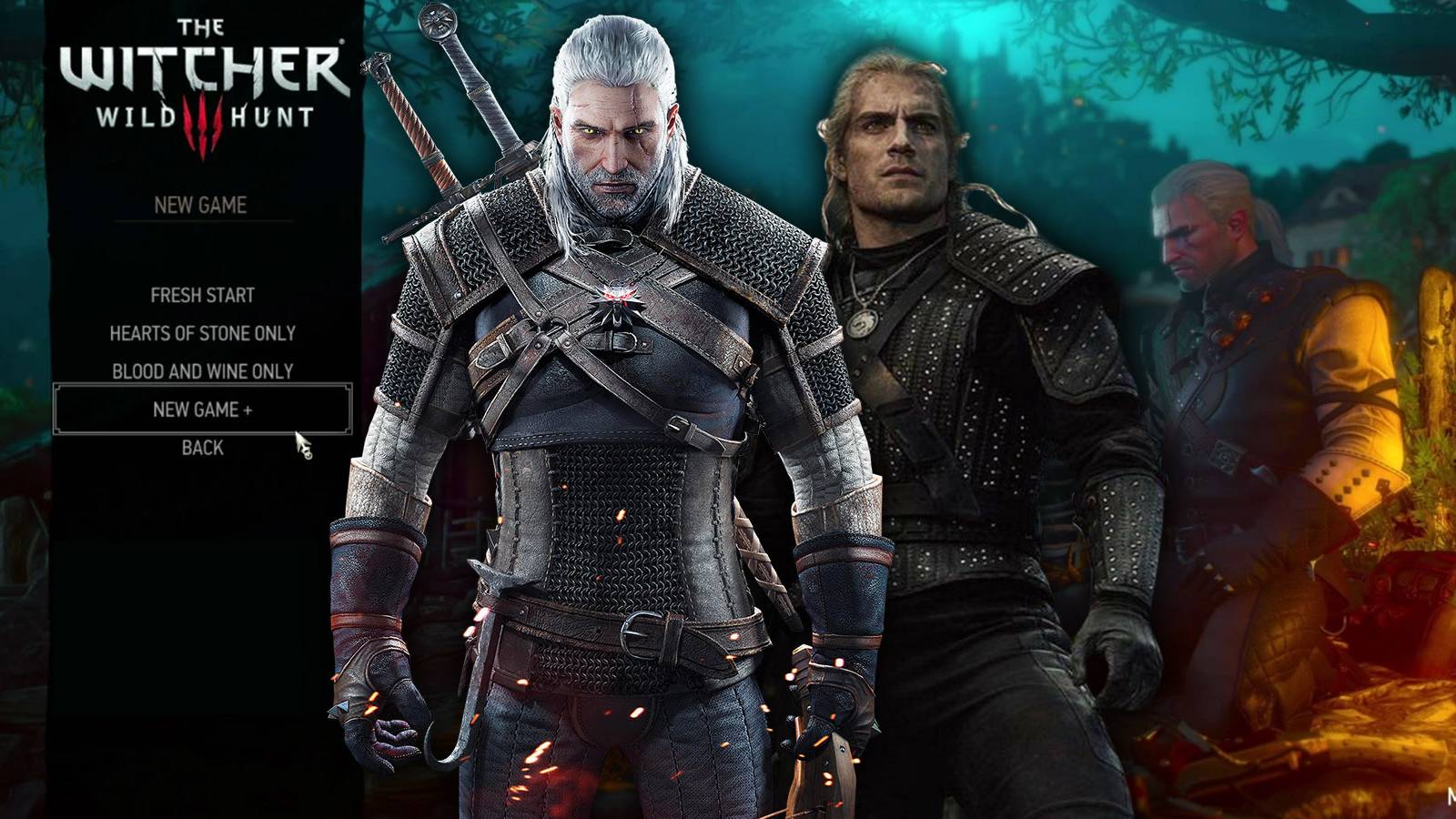The Witcher 3 NG+ Header Image