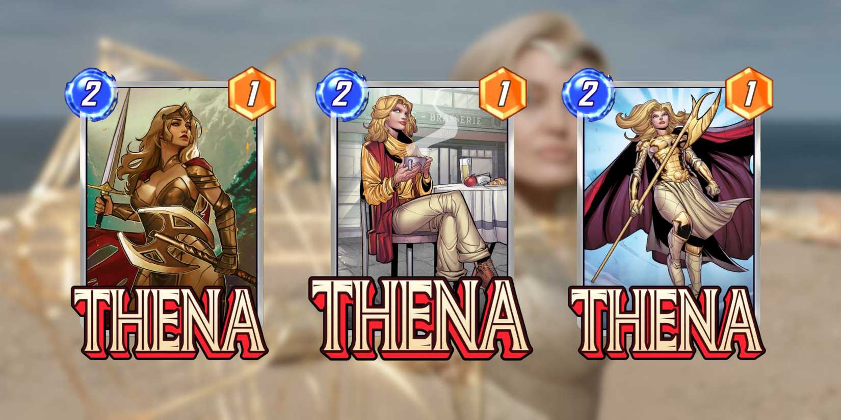 thena variants in marvel snap. 