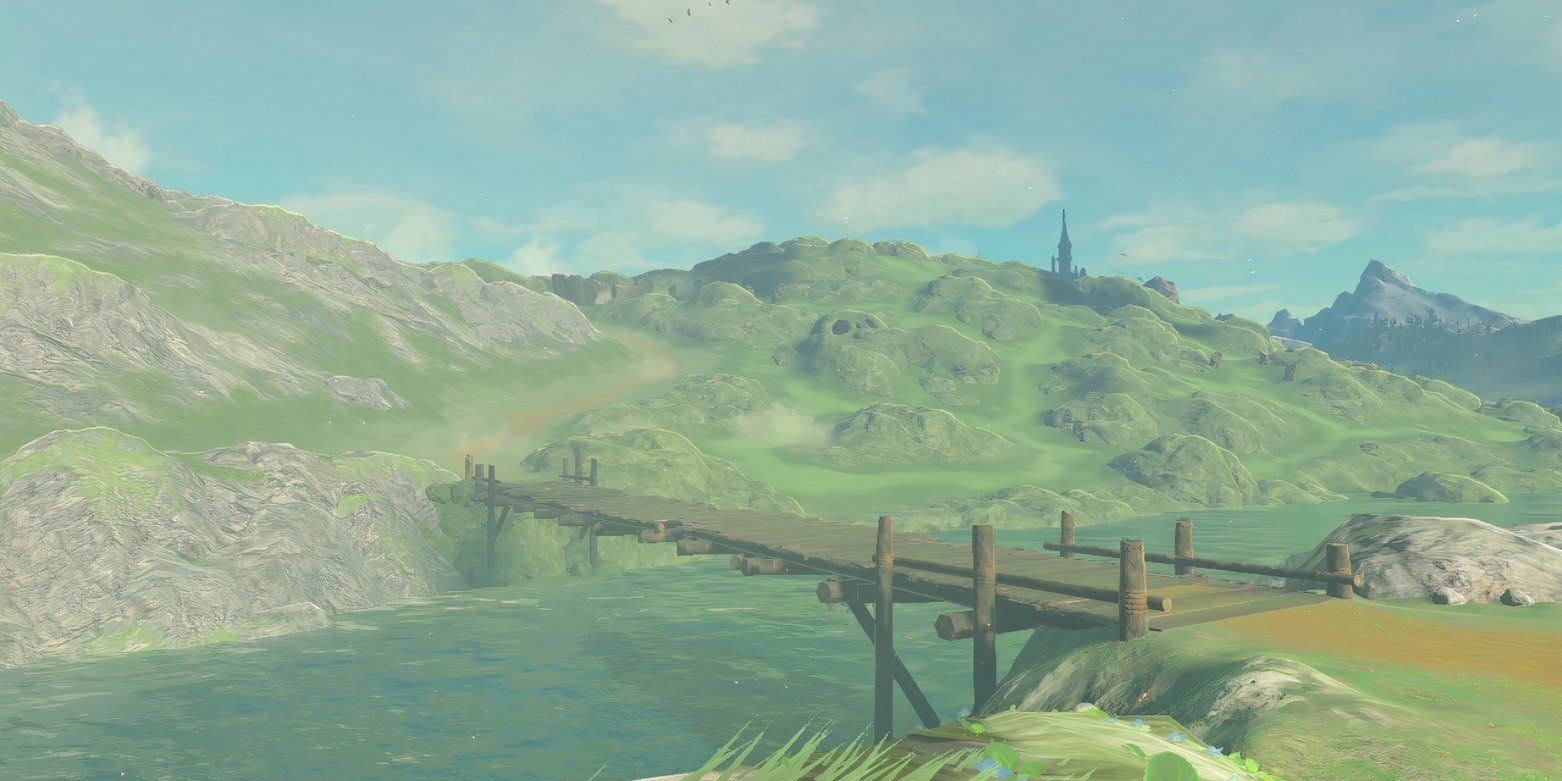 Thims Bridge in The Legend of Zelda Breath of the Wild