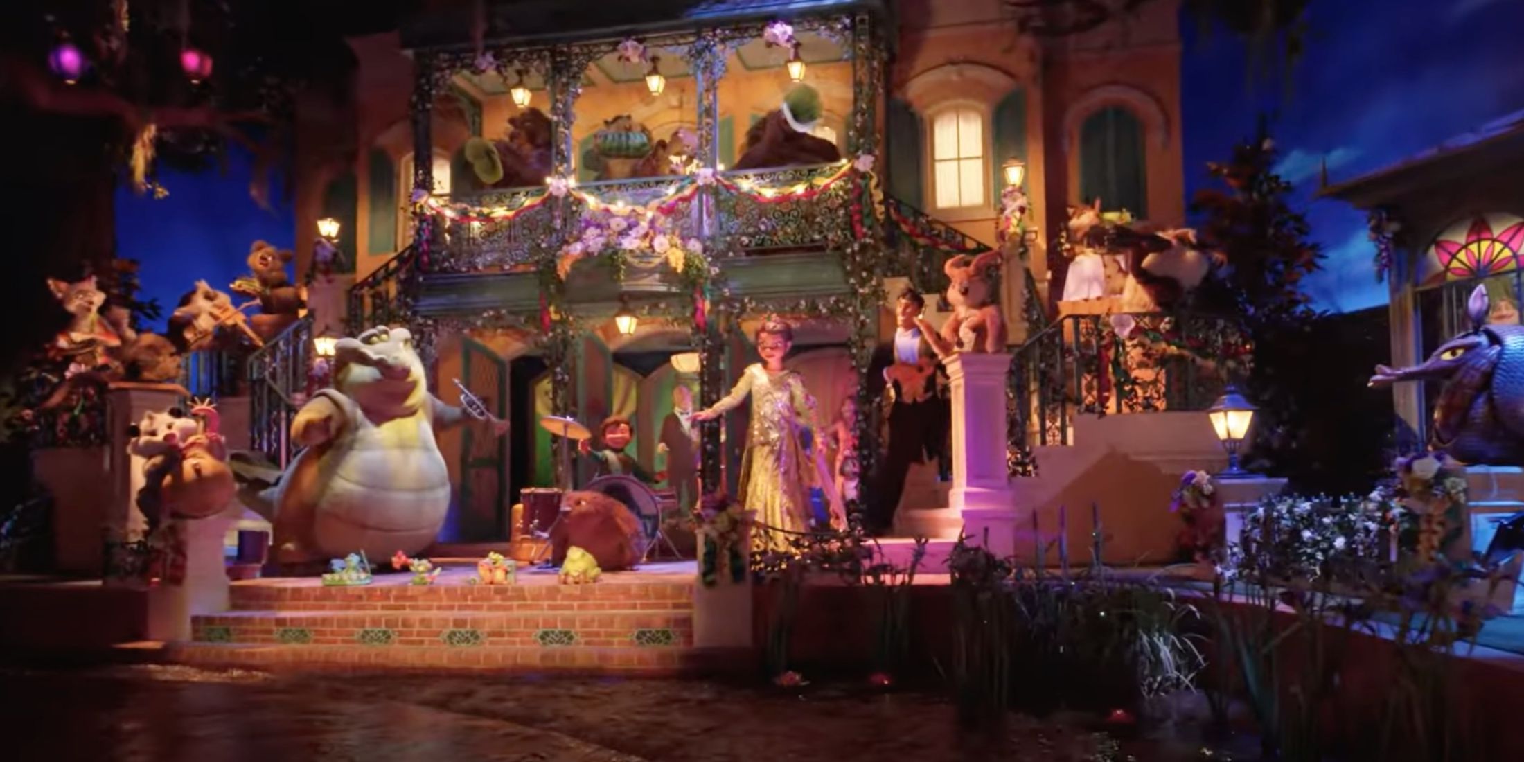Disney World Shares Tiana's Bayou Adventure Full Ride Through Video