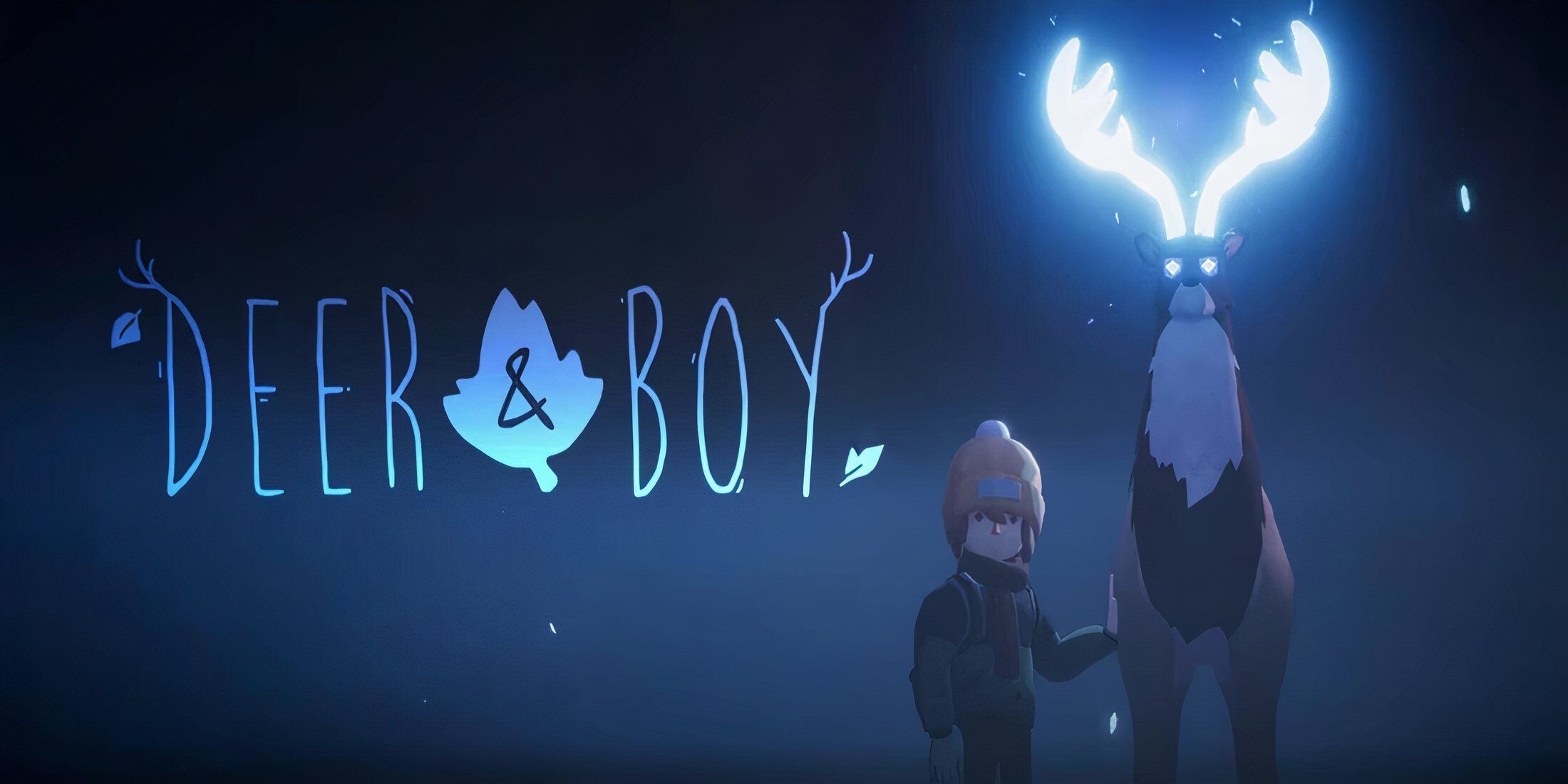 Title Screen Deer and Boy