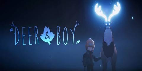 Title Screen Deer and Boy