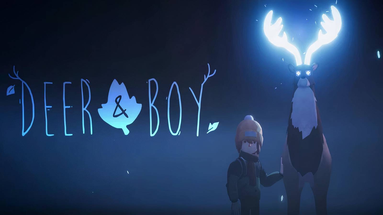 Title Screen Deer and Boy