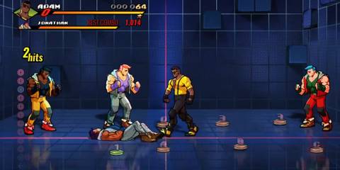 Training Room Streets of Rage 4