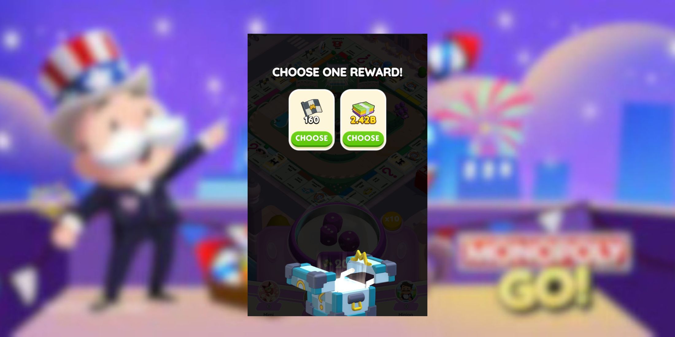 Tycoon Racers rewards in Monopoly GO