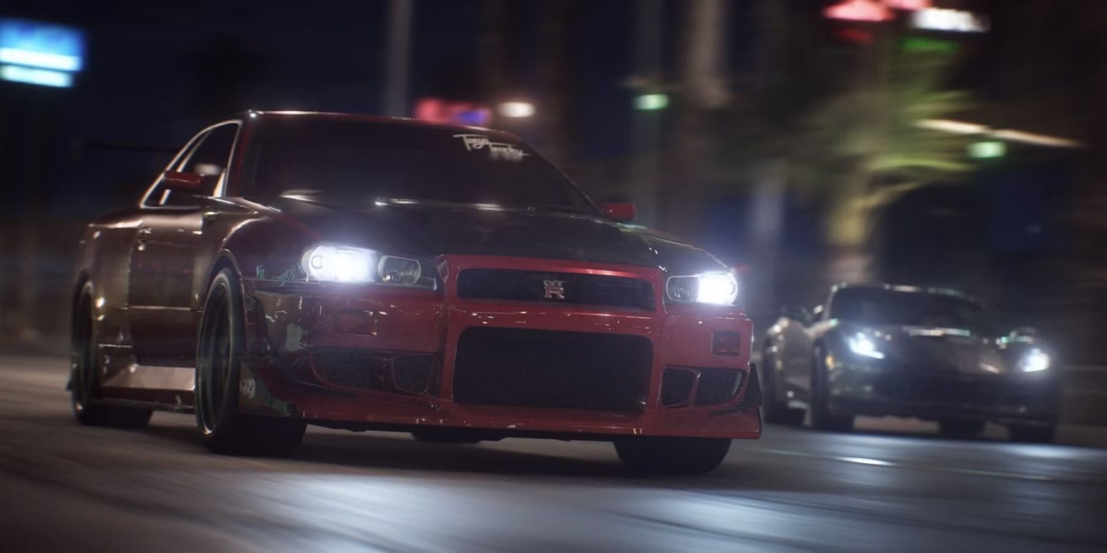 Two cars in a race in Need For Speed ​​​​Payback