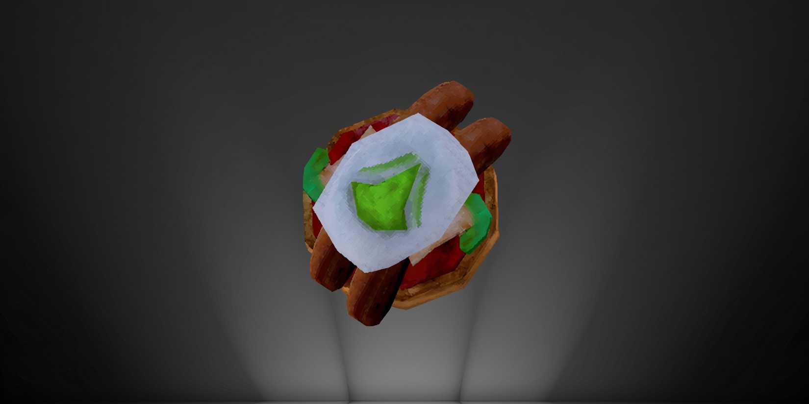 A picture of egg and peccary tartine on a black background