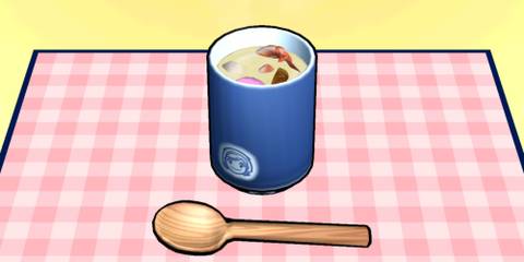 A meal in a cup in Cooking Mama: Cook Off