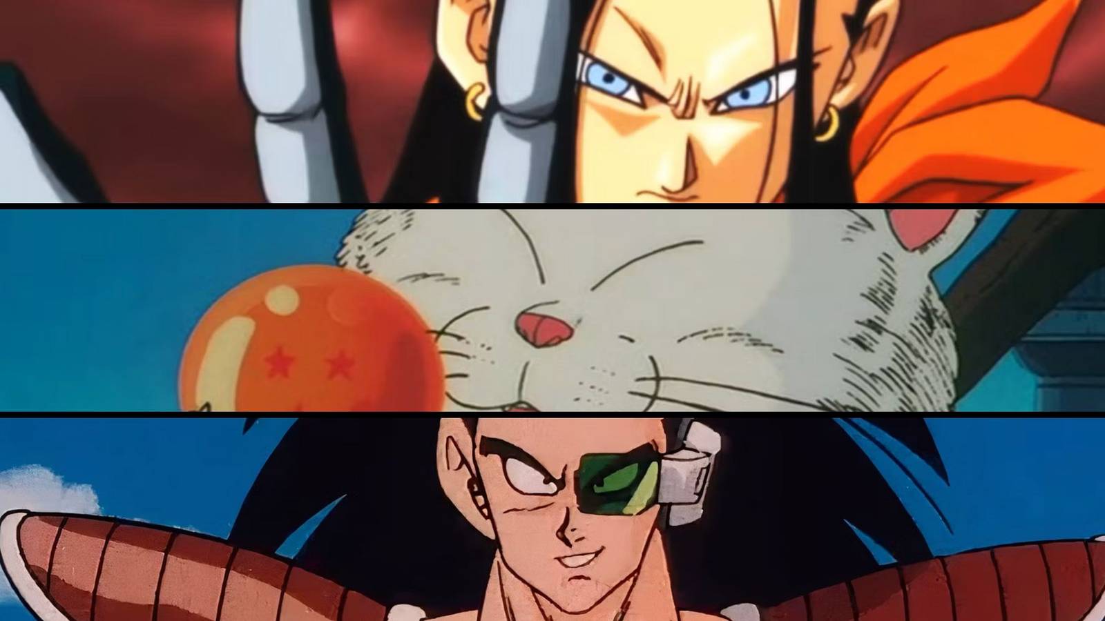 Super Android 17, Karim and Raditz