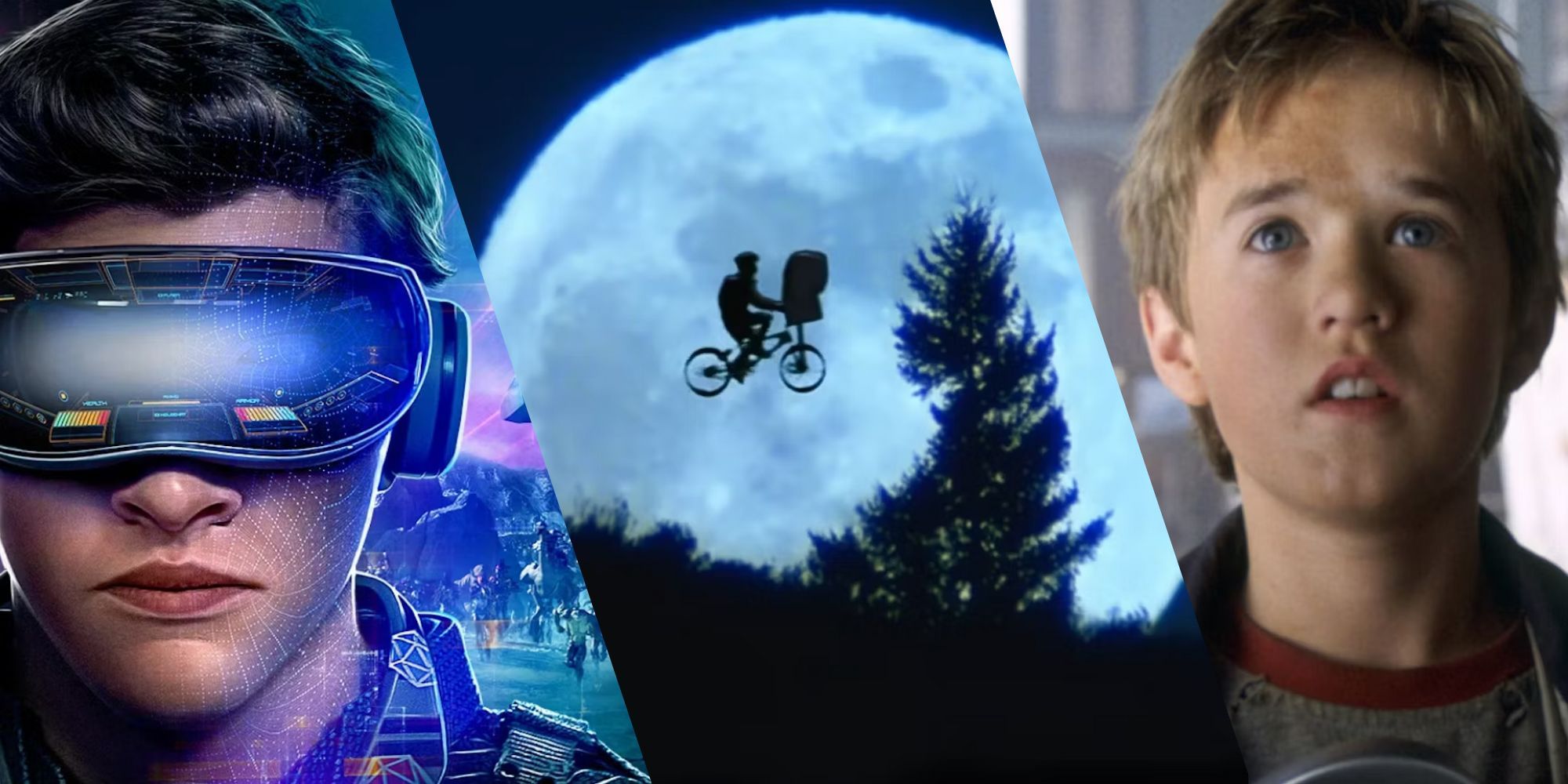 Ready Player One, E.T. The Extraterrestrial and A.I. 