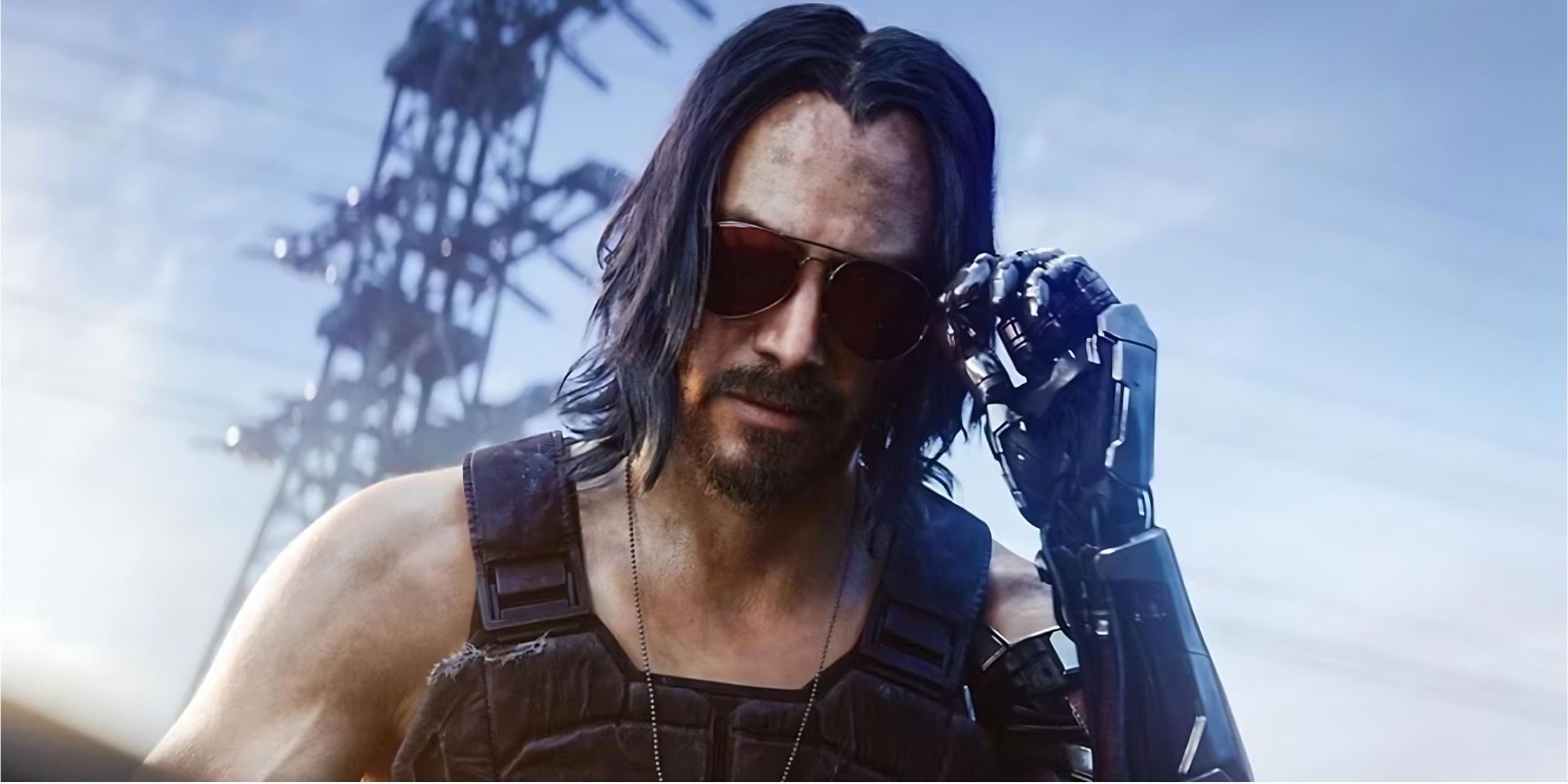 Keanu Reeves' character in Cyberpunk 2077