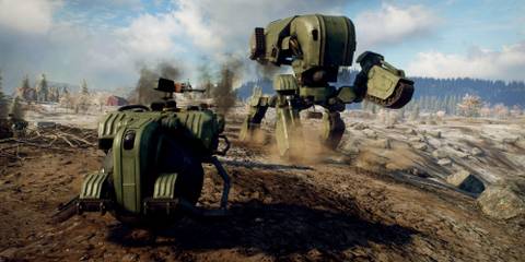 A large green robot in Generation Zero