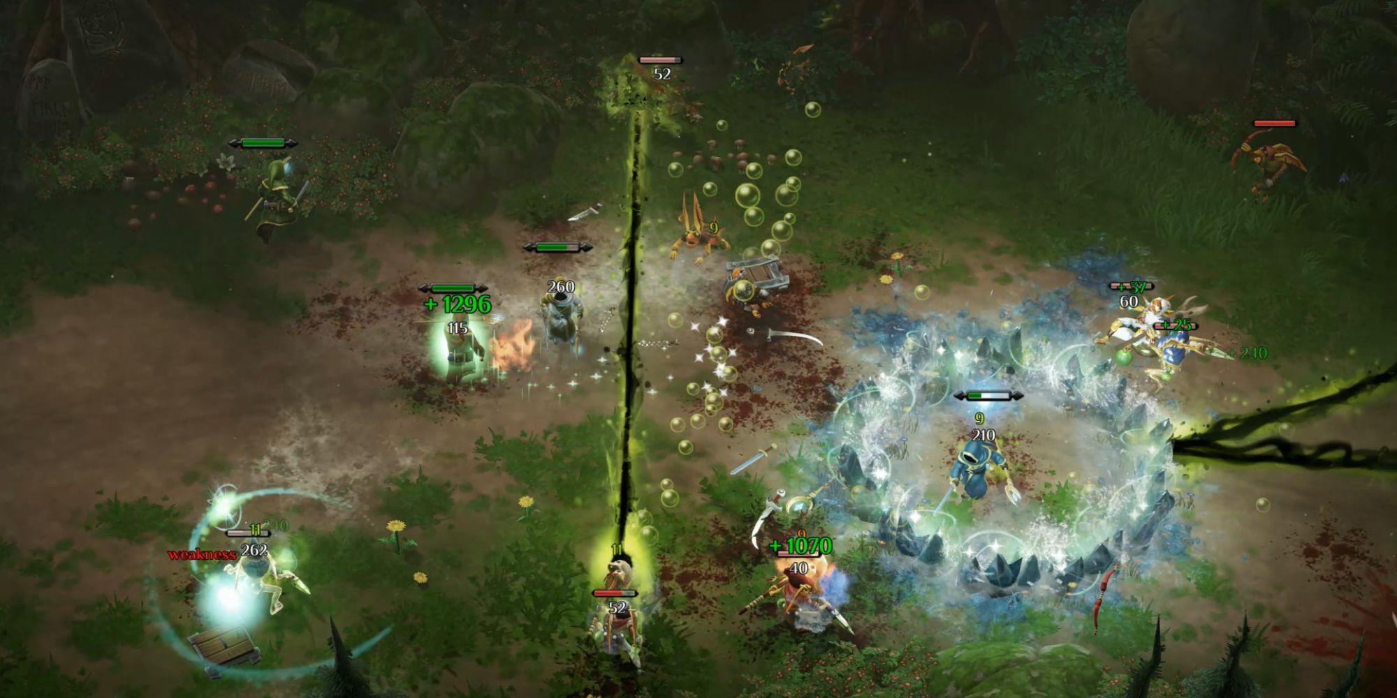 A battle in Magicka 2