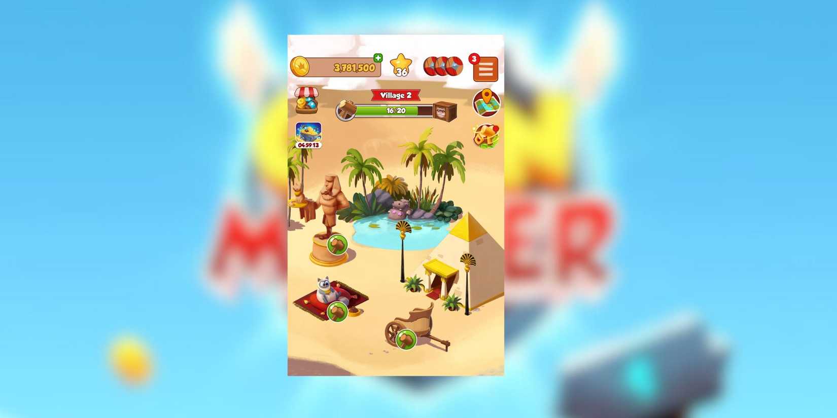 upgrading village coin master