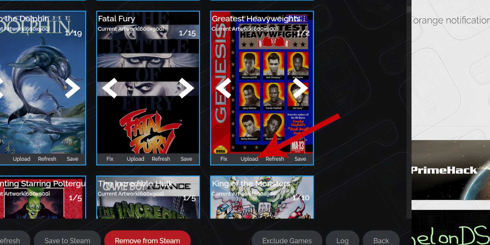 Uploading Rom How To Run Sega Megadrive/Genesis Games On The Steam Deck
