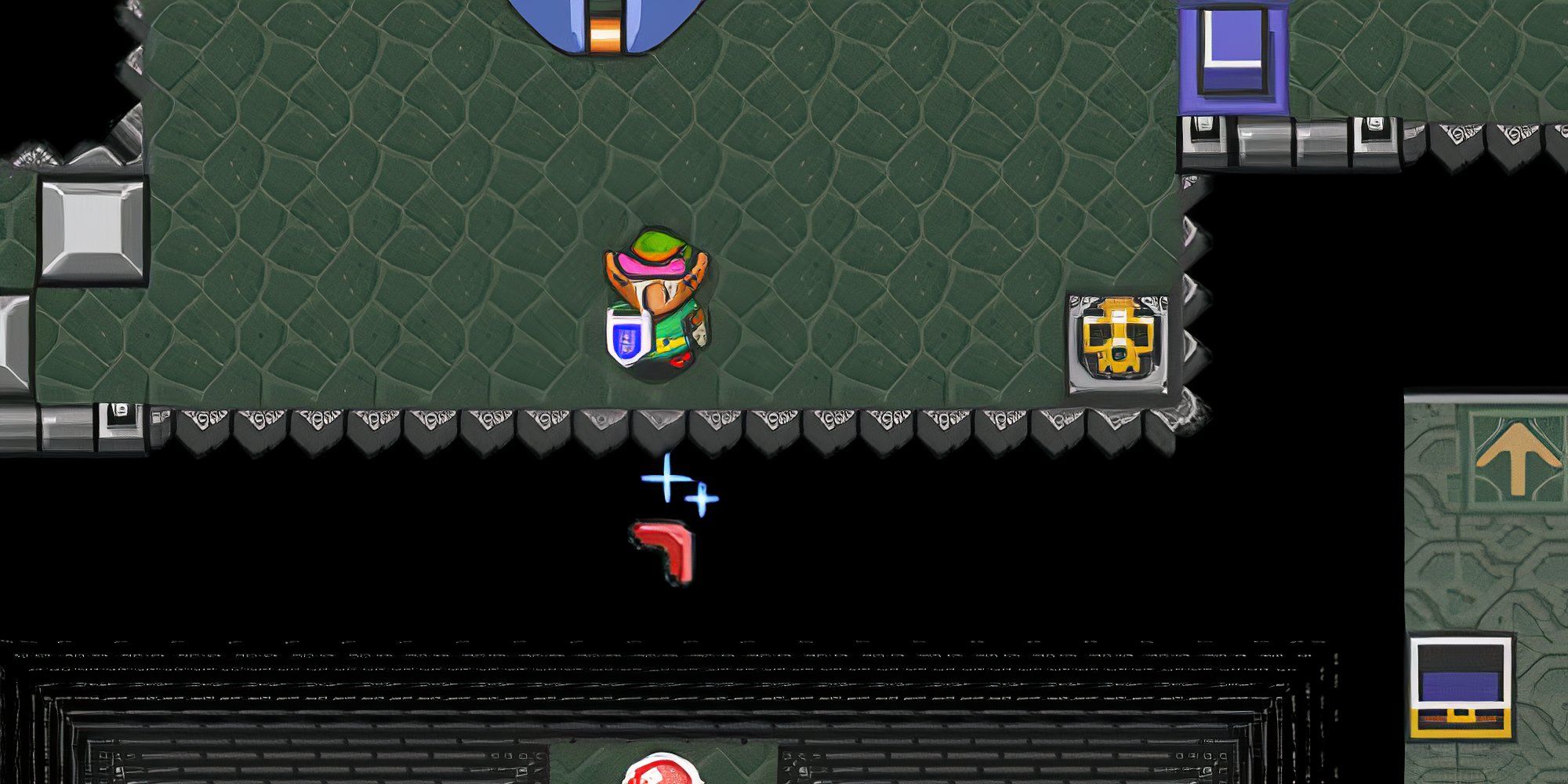 Using the Magical Boomerang in The Legend of Zelda A Link to the Past