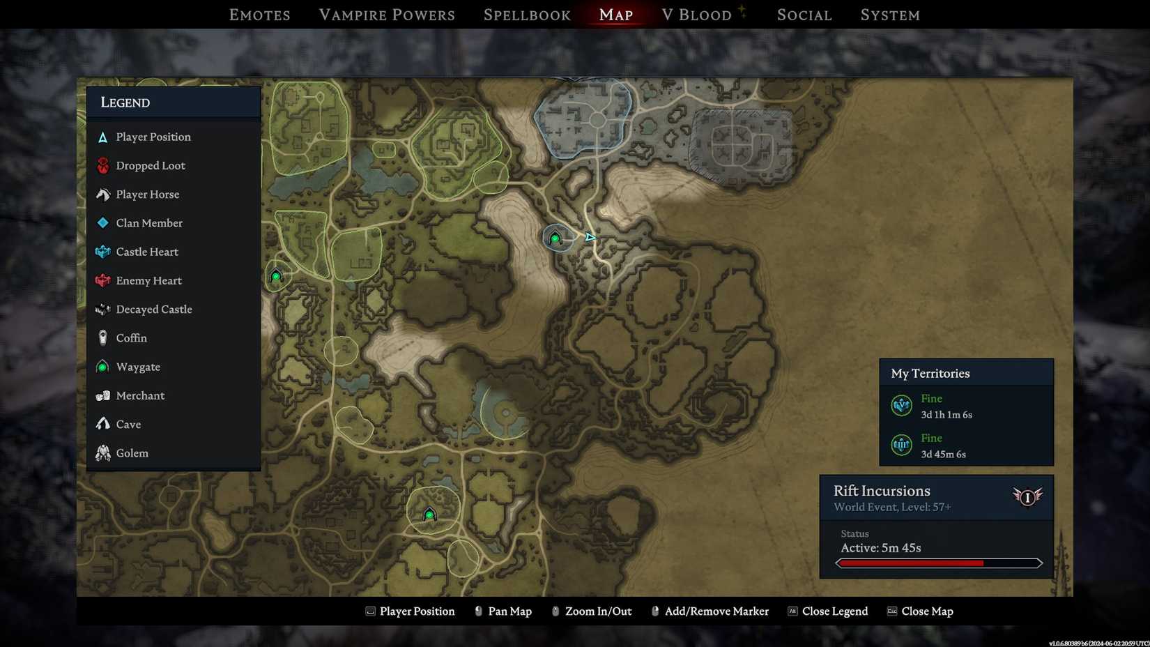 The Hallowed Mountain Waygate in V Rising 1.0