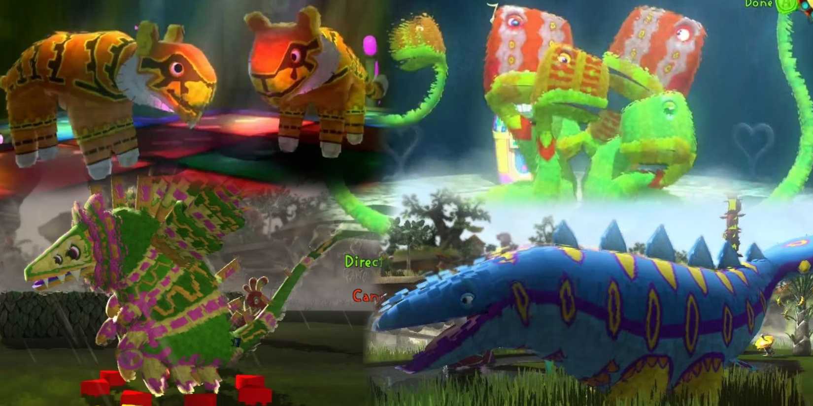 Viva Pinata Choclodocus Dragonache Fourheads Tigermisu cute monster breeder