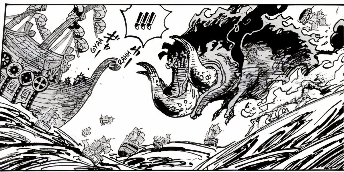 Warcury Attacks Giants One Piece 1119