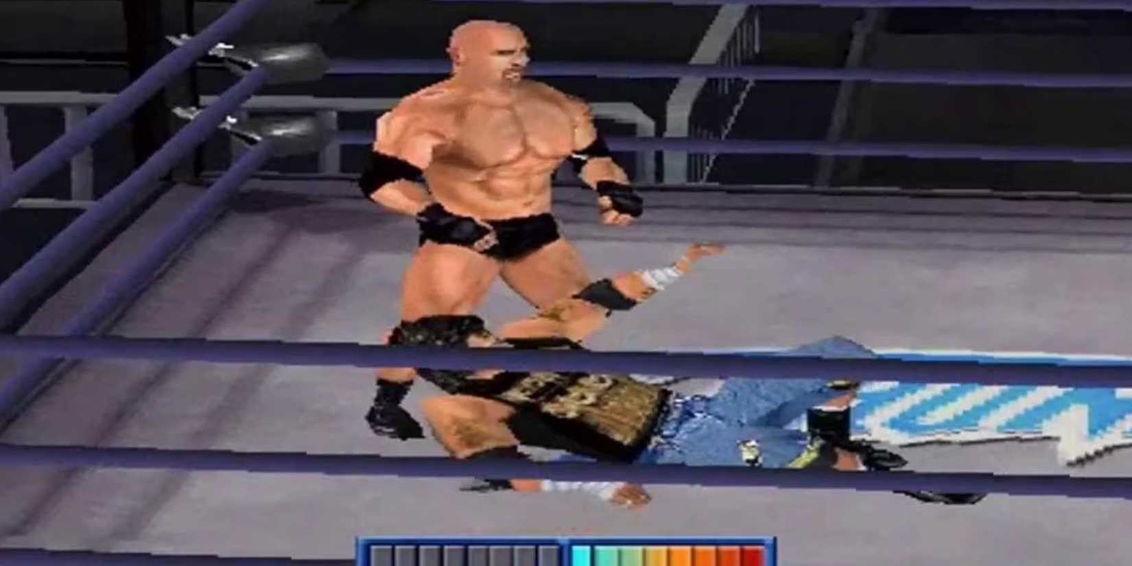 WCW Mayhem Goldberg vs Raven