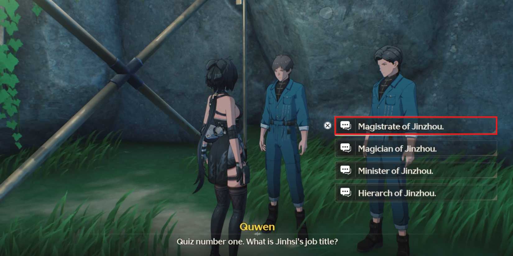 what is jinhsi's job title in wuthering waves