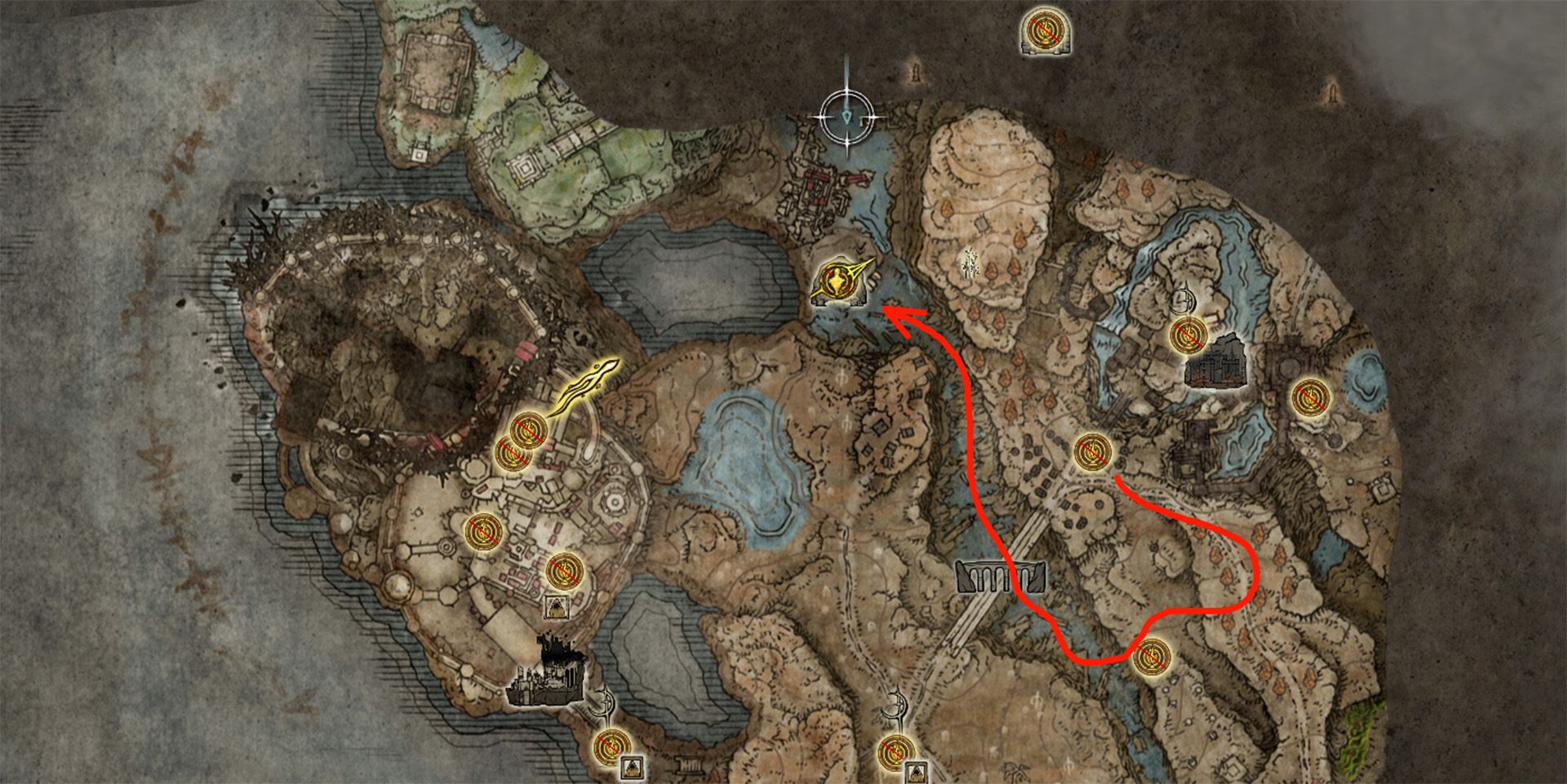 where to find rivermouth cave in elden ring shadow of the erdtree, second method
