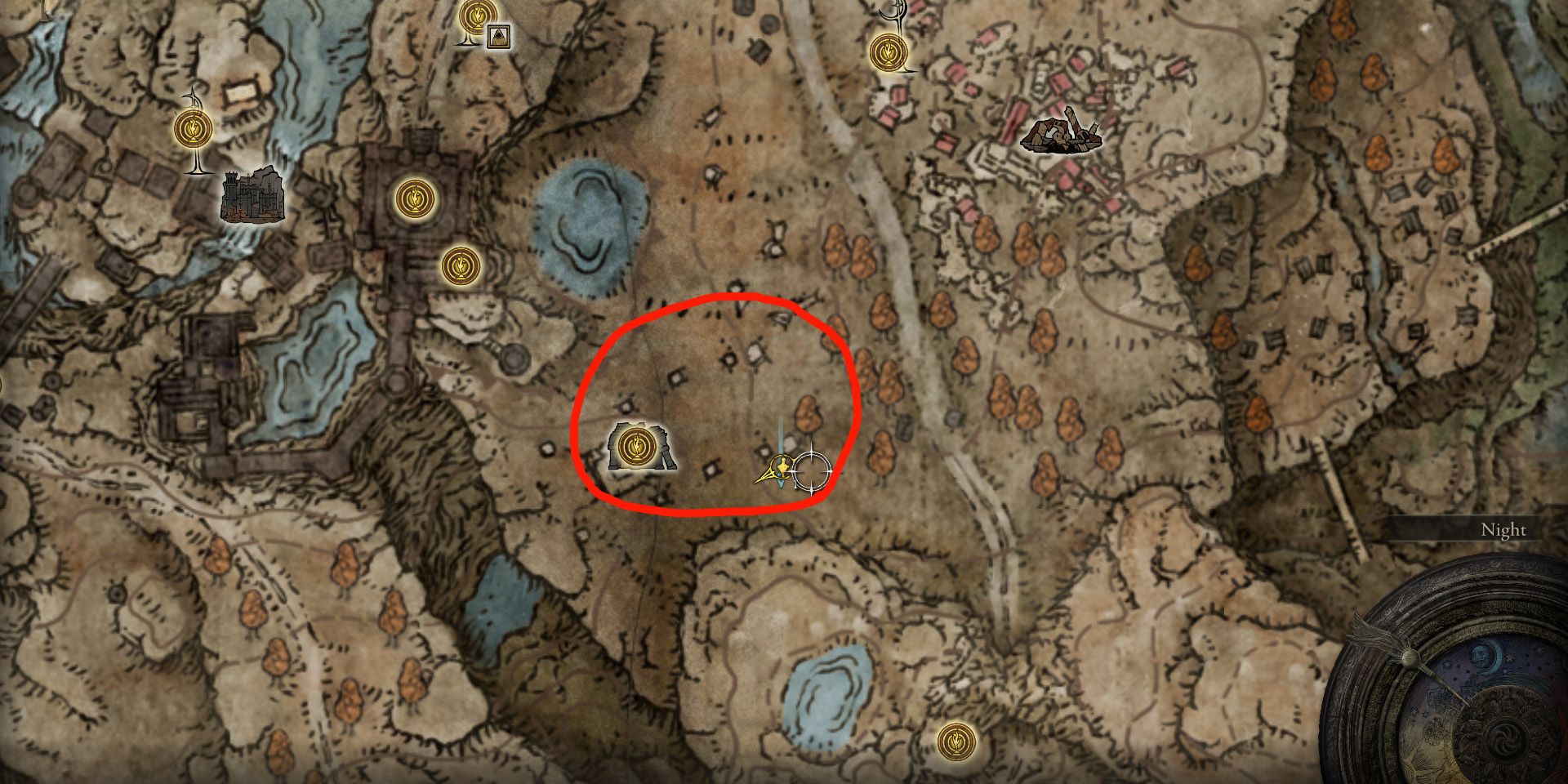 Where to Find the Smithing Talisman in Shadow of the Erdtree, map location