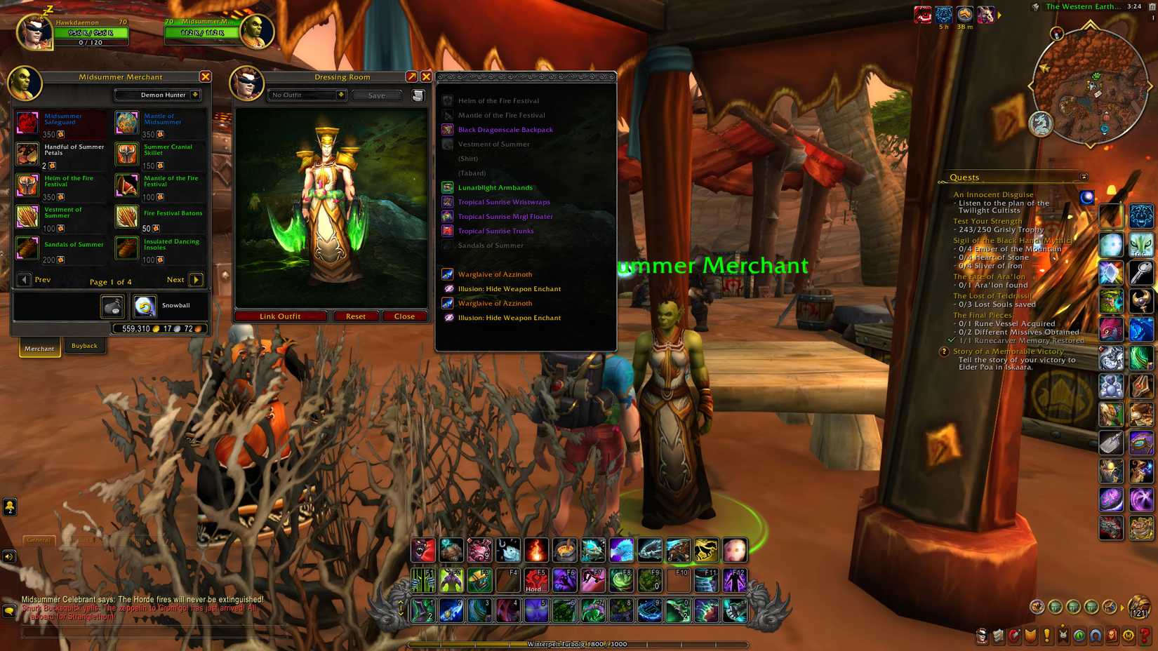 world of warcraft midsummer fire festival guide 5