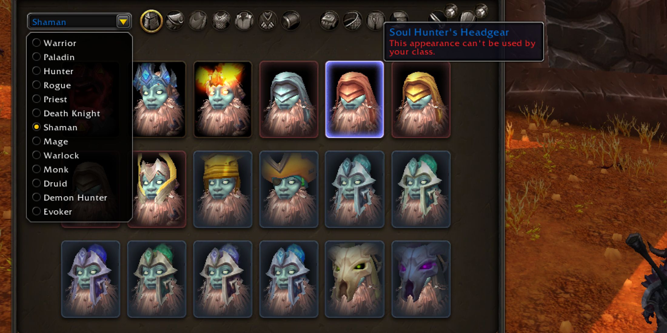 world of warcraft the war within transmog filter tooltips