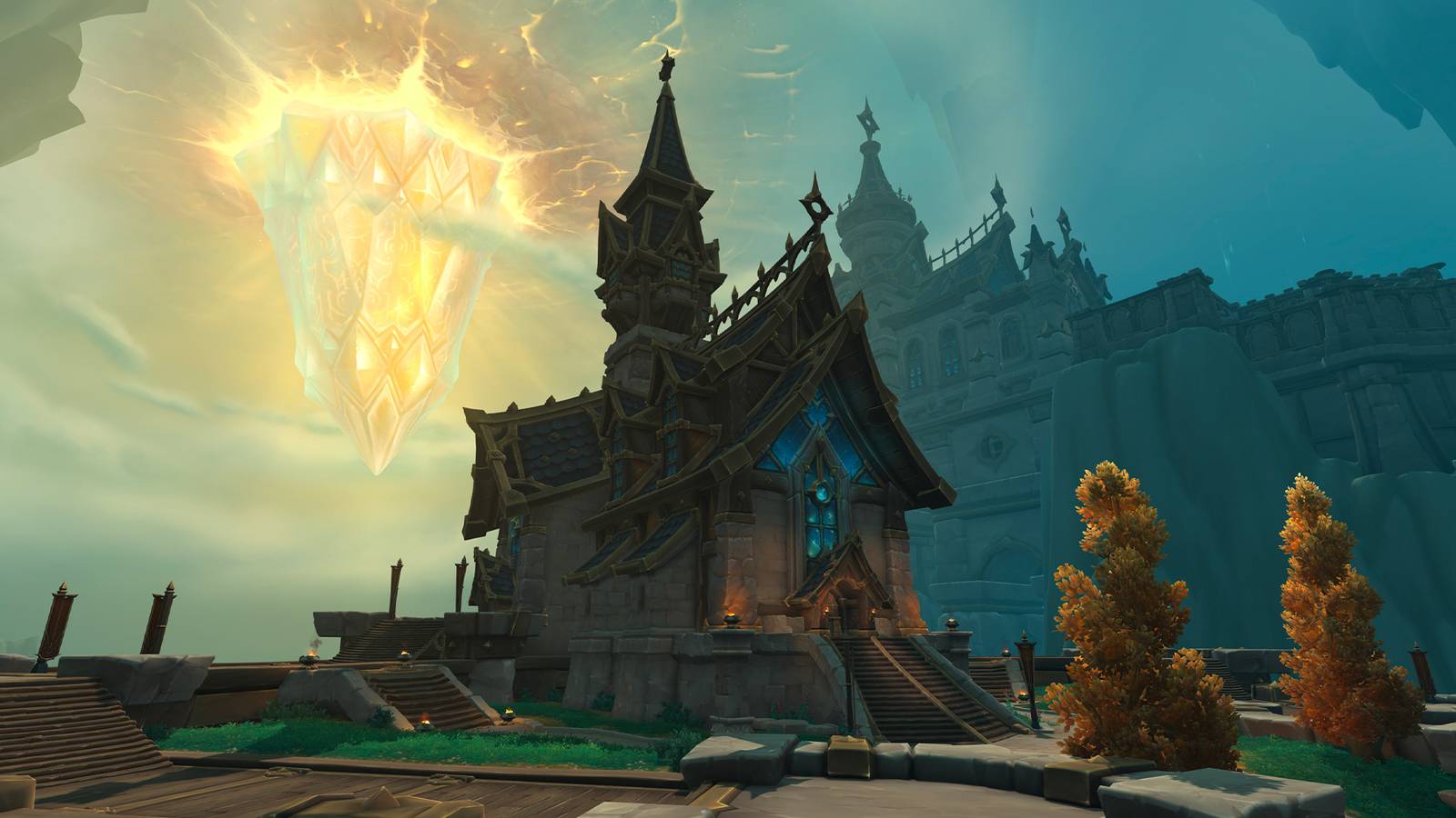 wow world of warcraft war within hallowfall khaz algar zone