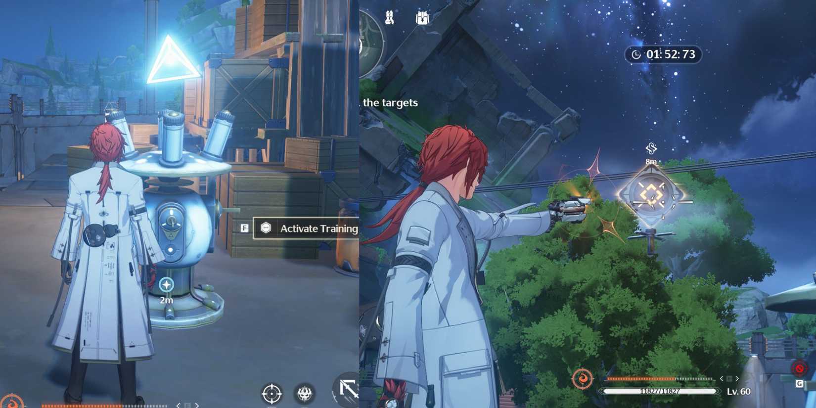 Image showing Mortefi completing the Hover Target trial in A True Arena Champion quest