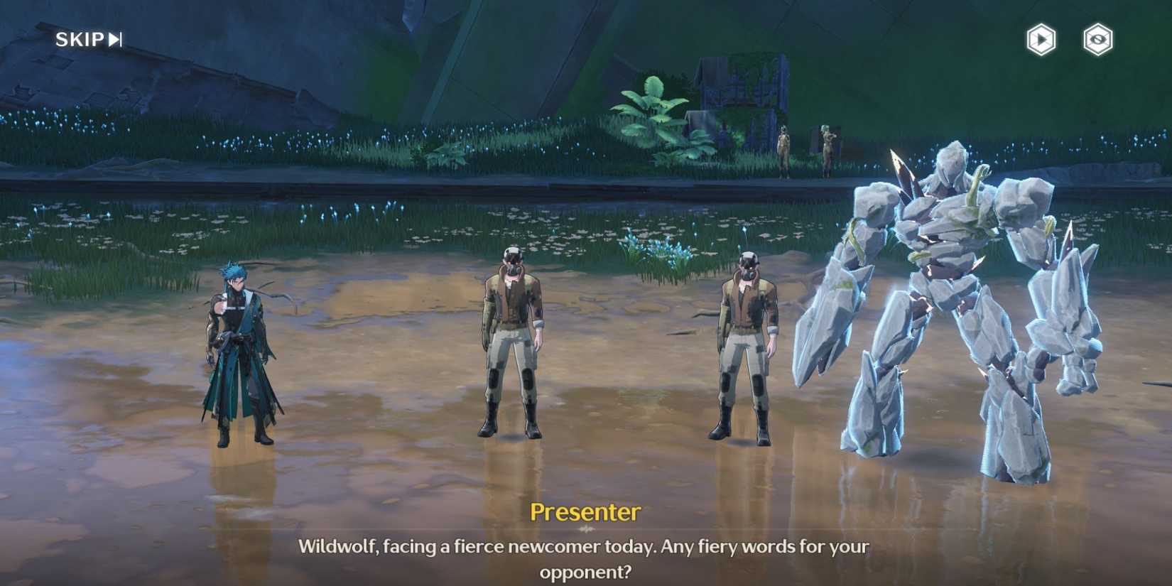 Image showing Jiyan at the Seaside Arena in Wuthering Waves