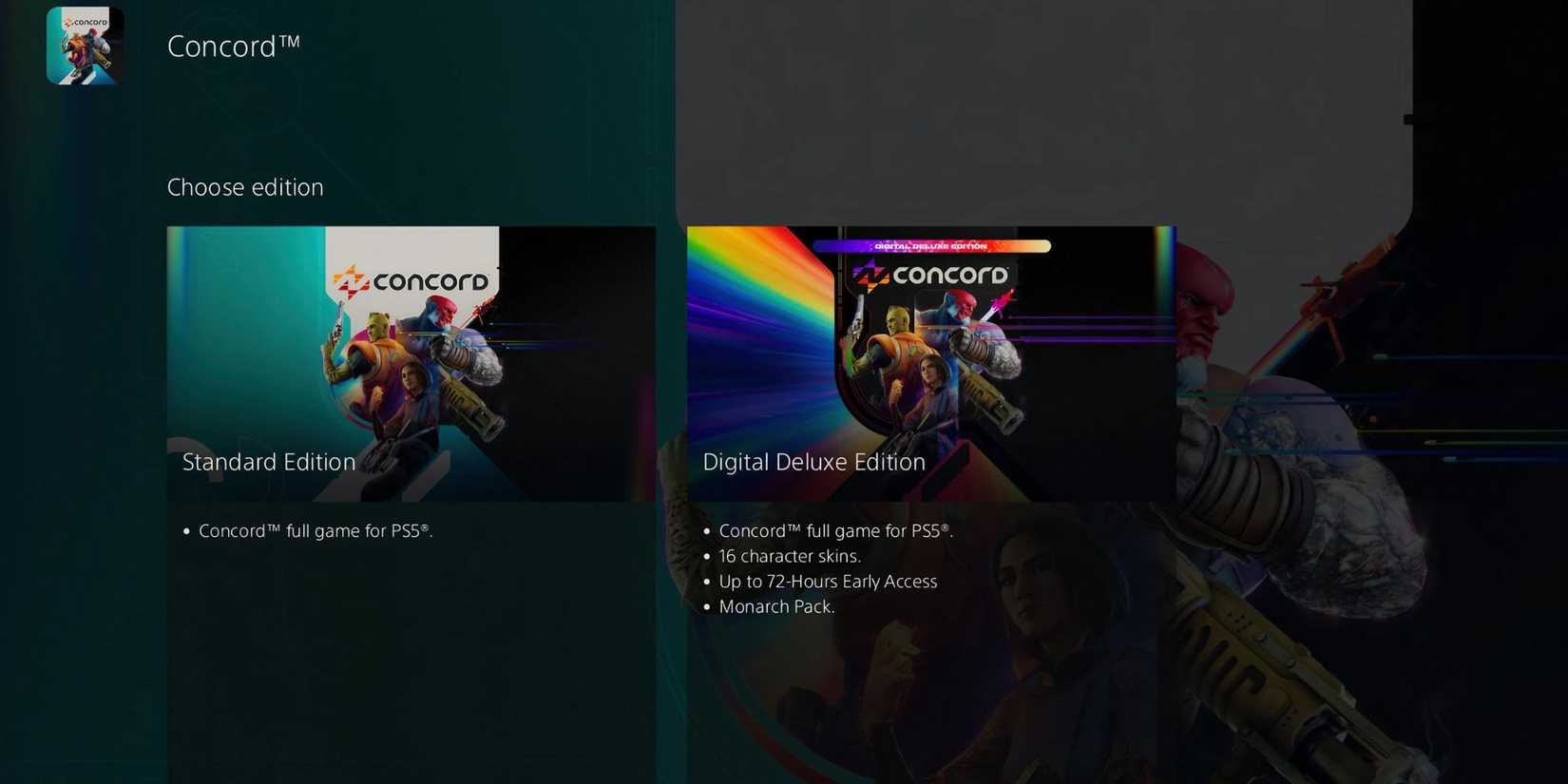 Image showing the different editions of Concord 