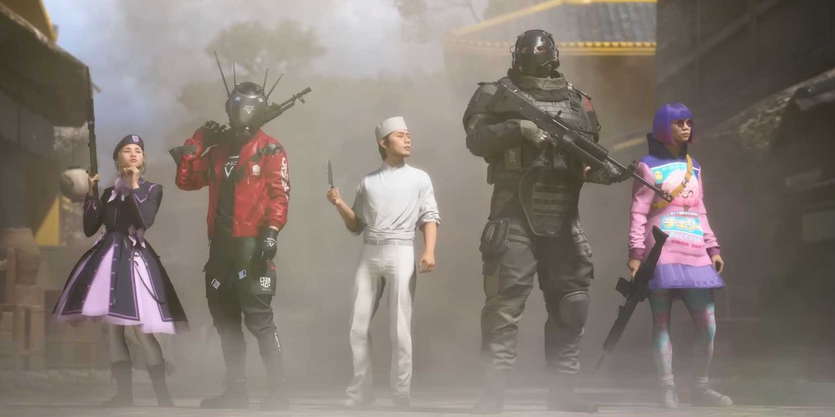 Character cometics from The Finals