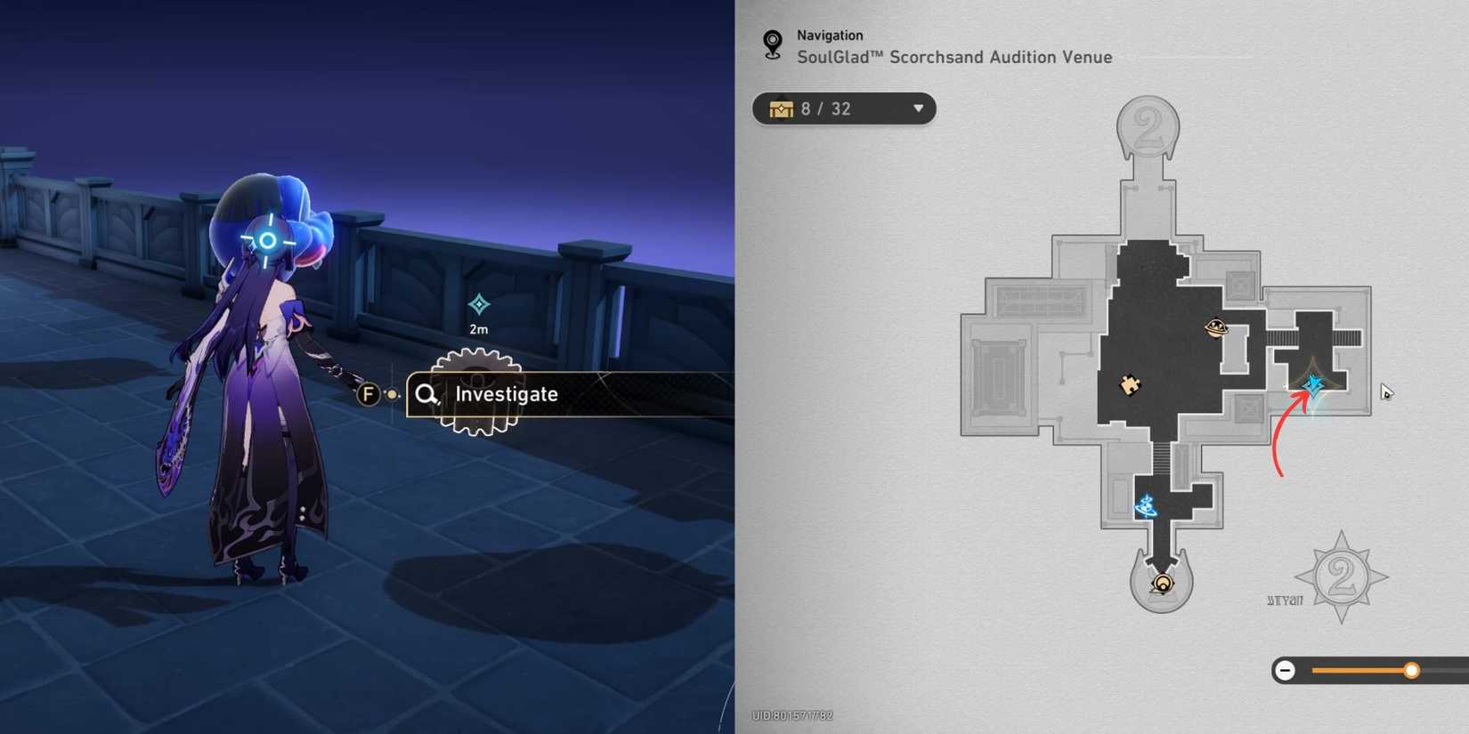 Location of the Big Ticker's first missing part in Honkai: Star Rail