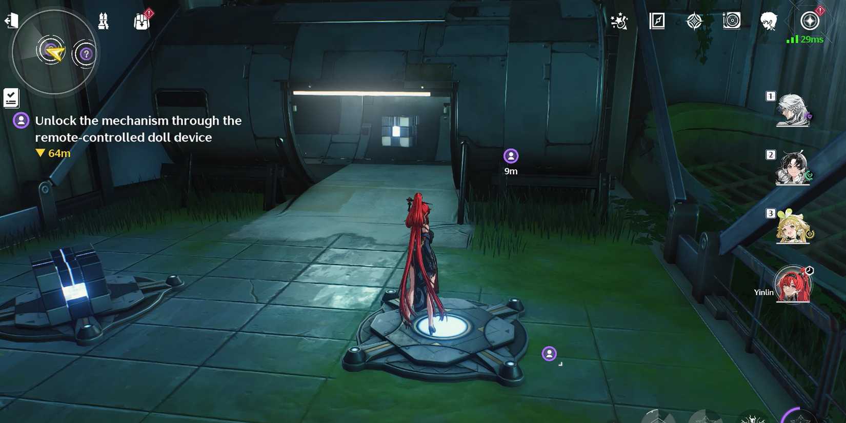 wuthering waves unlock mechanism through remote controlled doll device yinlin quest solitary path crusade wuwa