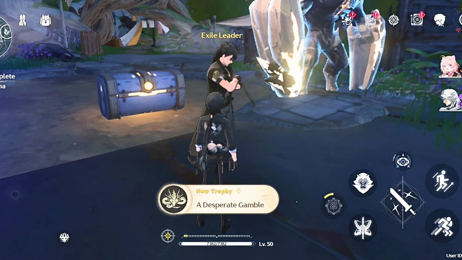 a hidden truth or a desperate gamble achievement in wuthering waves.