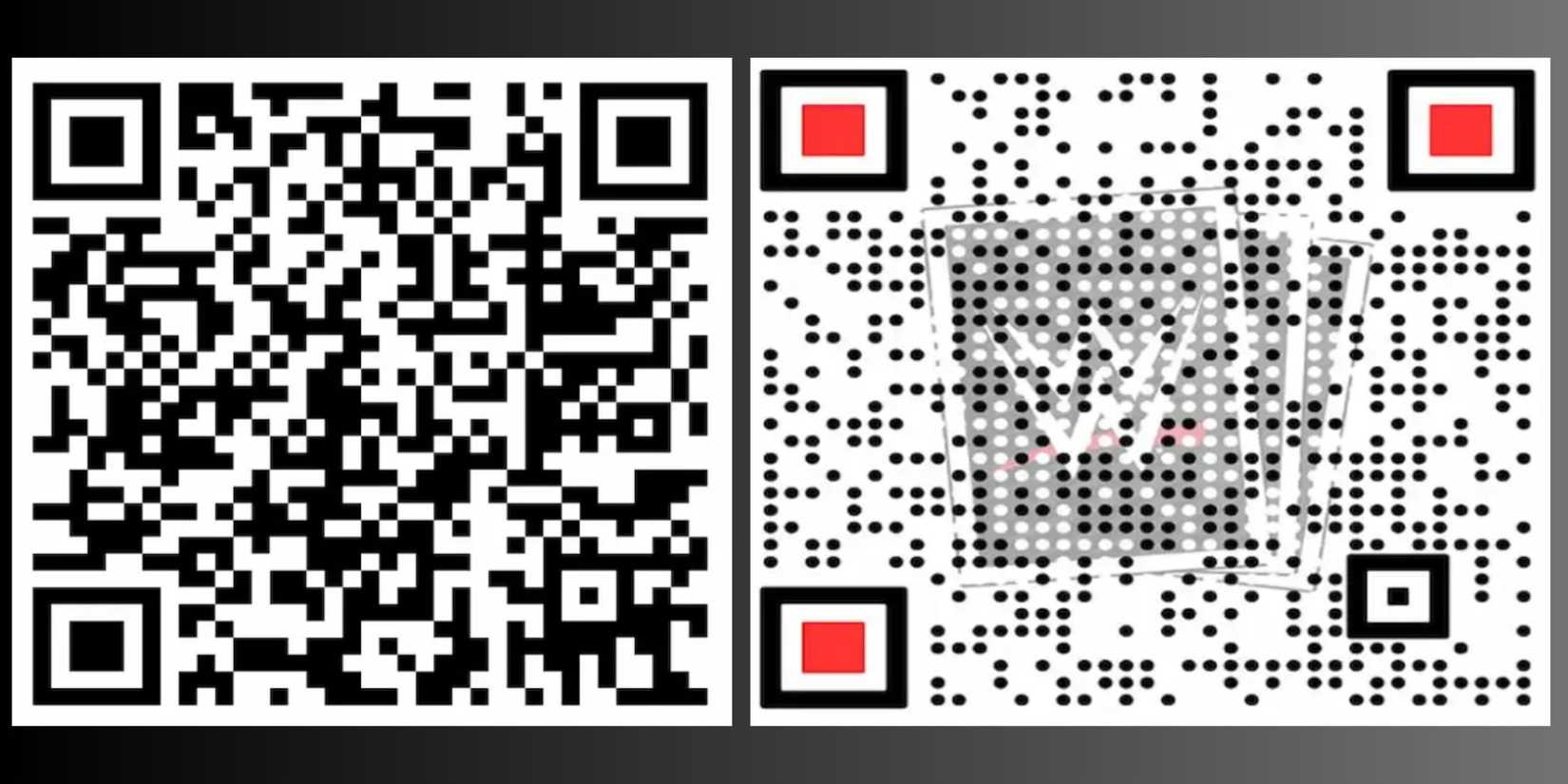 WWE SuperCard QR codes