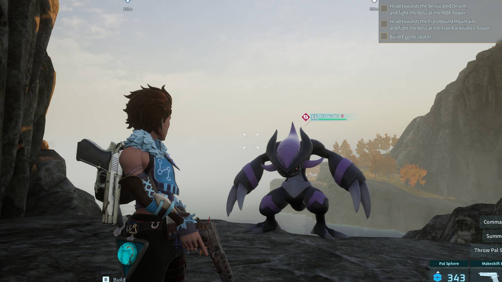 Xenovader in Palworld wild