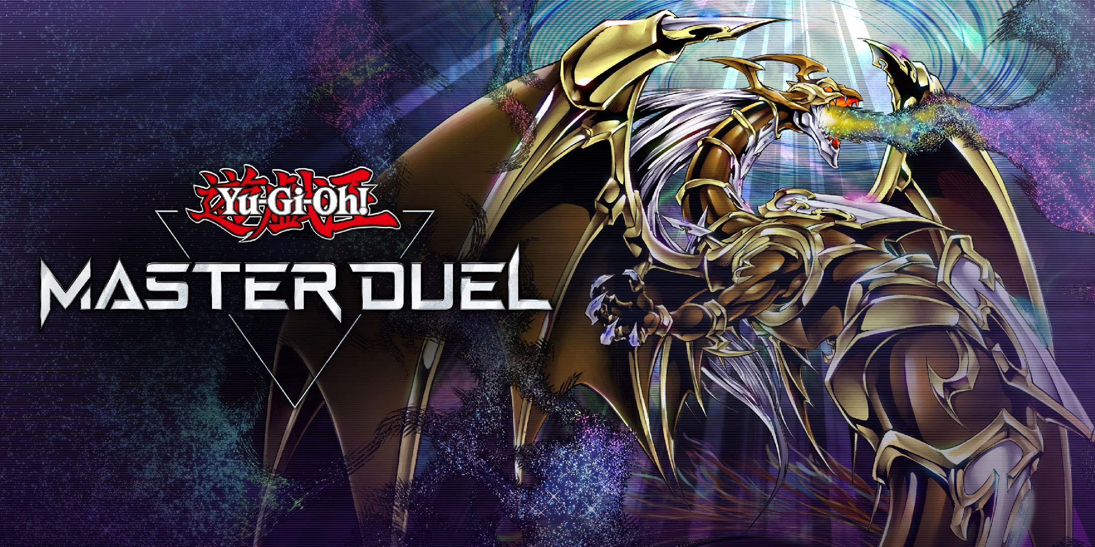 The key visual for Yu-Gi-Oh! Master Duel featuring Ten Thousand Dragon.