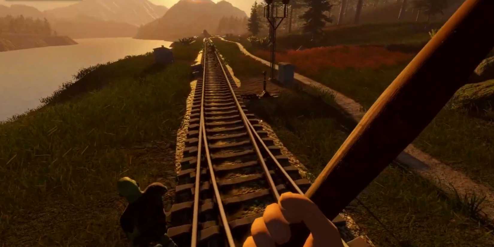 Zompiercer zombie on tracks