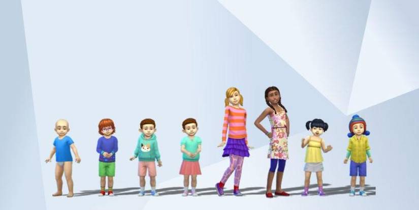 Rugrats characters made in The Sims 4 