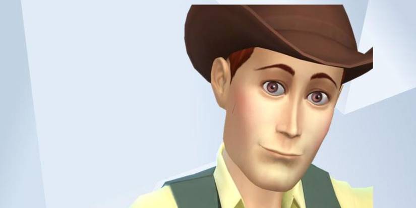 An image of Woody from Toy Story in The Sims 4 