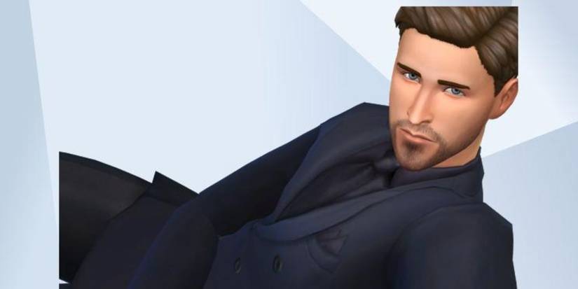 An image of Ryan Gosling recreated in The Sims 4 