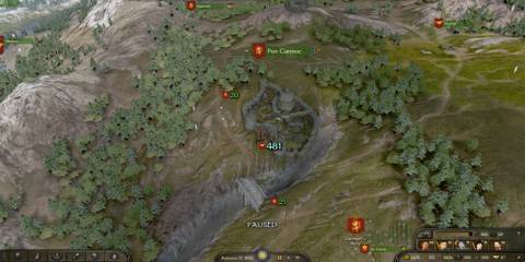 The Player Approaching A Major City 