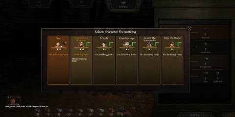 The Player And Their Party's Smithing Stamina